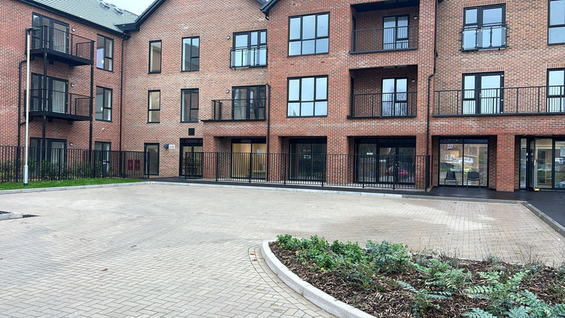 Bespoke Security and Style: Custom Black Metal Railings for Chell Heath Retirement Home