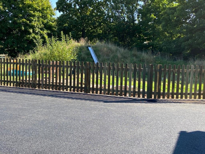 Planed & Smooth Picket Fencing for Sherborne School & Nursery in Coventry 