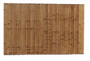 FEATHER EDGE VERTICAL FENCE PANEL 6' X 4'