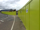 TIMBER CONSTRUCTION SITE HOARDING