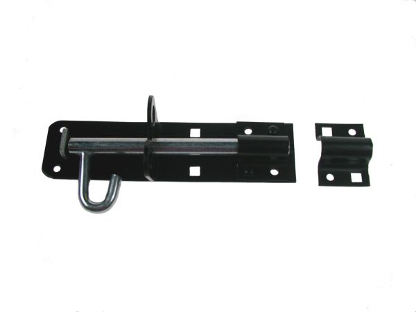 6" PADBOLT BLACK