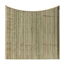 SCOLLOPED FEATHER EDGE FENCE PANEL PANEL (MADE TO ORDER)